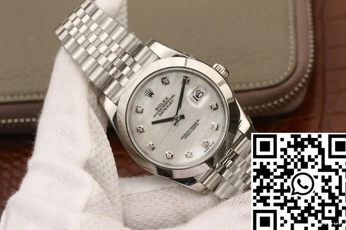M126300 EW Factory Rolex Diamond-set Dial Datejust 0317